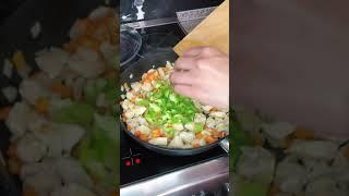 Рецепт картошки с мясом и овощами #shorts #рецепты