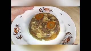 Холодец в мультиварке!! Без желатина.Вкусные и быстрые рецепты