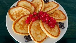 Оладушки ► на Кефире и Твороге ► Быстро, Просто и Вкусно.