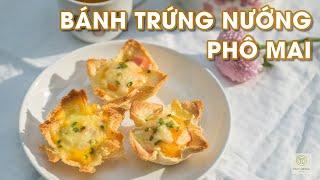 Ăn dặm cho bé - BÁNH TRỨNG NƯỚNG PHÔ MAI thơm ngon | Thor's family kitchen