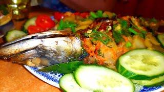 Вкуснейшая СКУМБРИЯ в ДУХОВКЕ с Овощами. Любимый РЕЦЕПТ