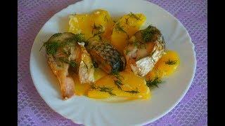 Готовлю вкусную рыбу лосось.