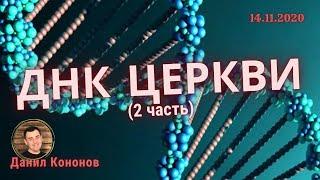 "ДНК ЦЕРКВИ" (Часть 2). Данил Кононов. 14.11.2020