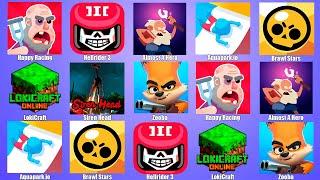 Siren Head,LokiCraft,Brawl Stars,Zooba,Aquapark.io,Happy Racing,Сиреноголовый,Бравл Старс,Локи Крафт