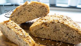 Brot backen ohne zu kneten | Einfach und Schnell | no knead bread | Olgakocht