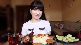 ИНДЕЙКА В ЧЕСНОЧНОМ СОУСЕ/БРЕКЕТЫ—МОЯ ИСТОРИЯ #AskFatima #mukbang