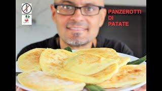 PANZEROTTI DI PATATA RIPIENI senza forno senza olio RIPIENO IN MODI DIVERSI  POTATO PANZEROTTI